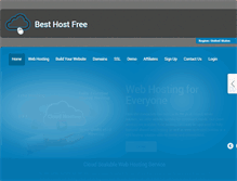 Tablet Screenshot of besthostfree.com